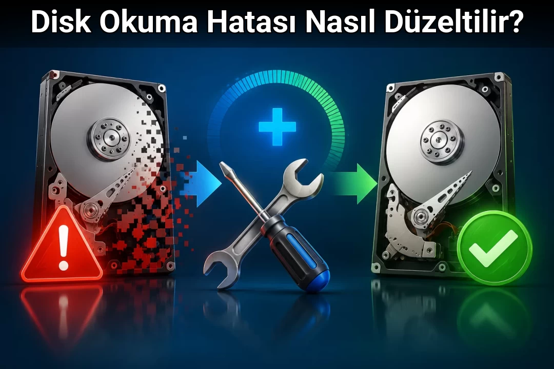 Disk Okuma Hatası Nasıl Düzeltilir?